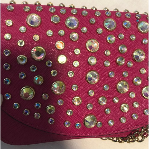 Juicy couture with beautiful Jim Detail, and gold strap, canvas, hot pink - Picture 2 of 9